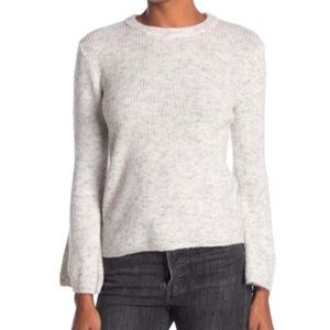 Heartloom Bell Sleeve Crewneck Sweater, Size S